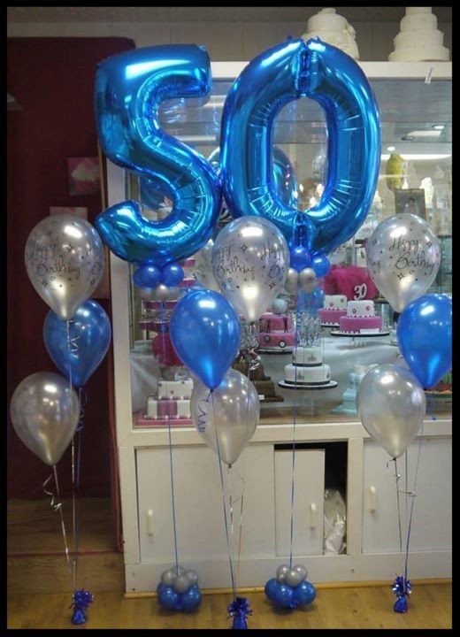 number 50 balloons