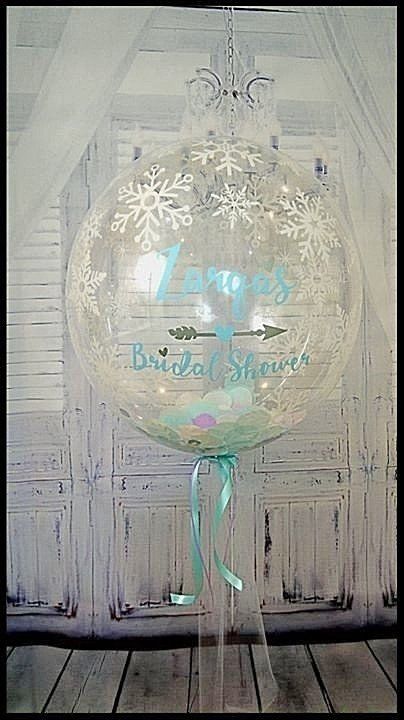 Bridal shower balloons