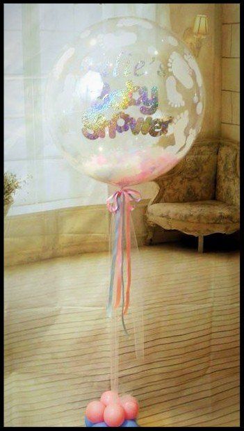 personalised baby shower balloon
