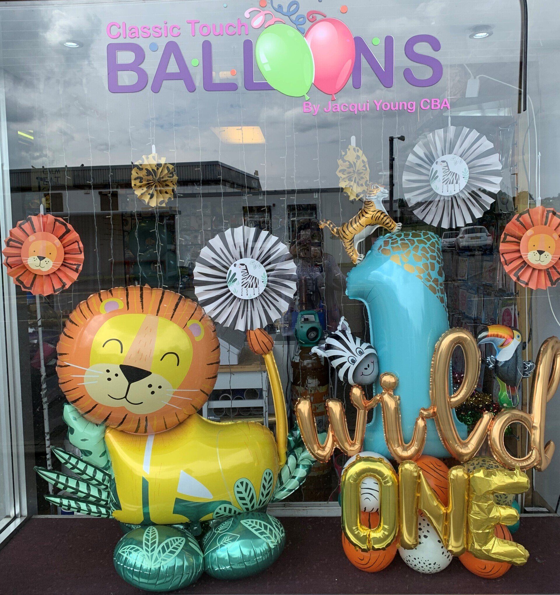 wild one balloons