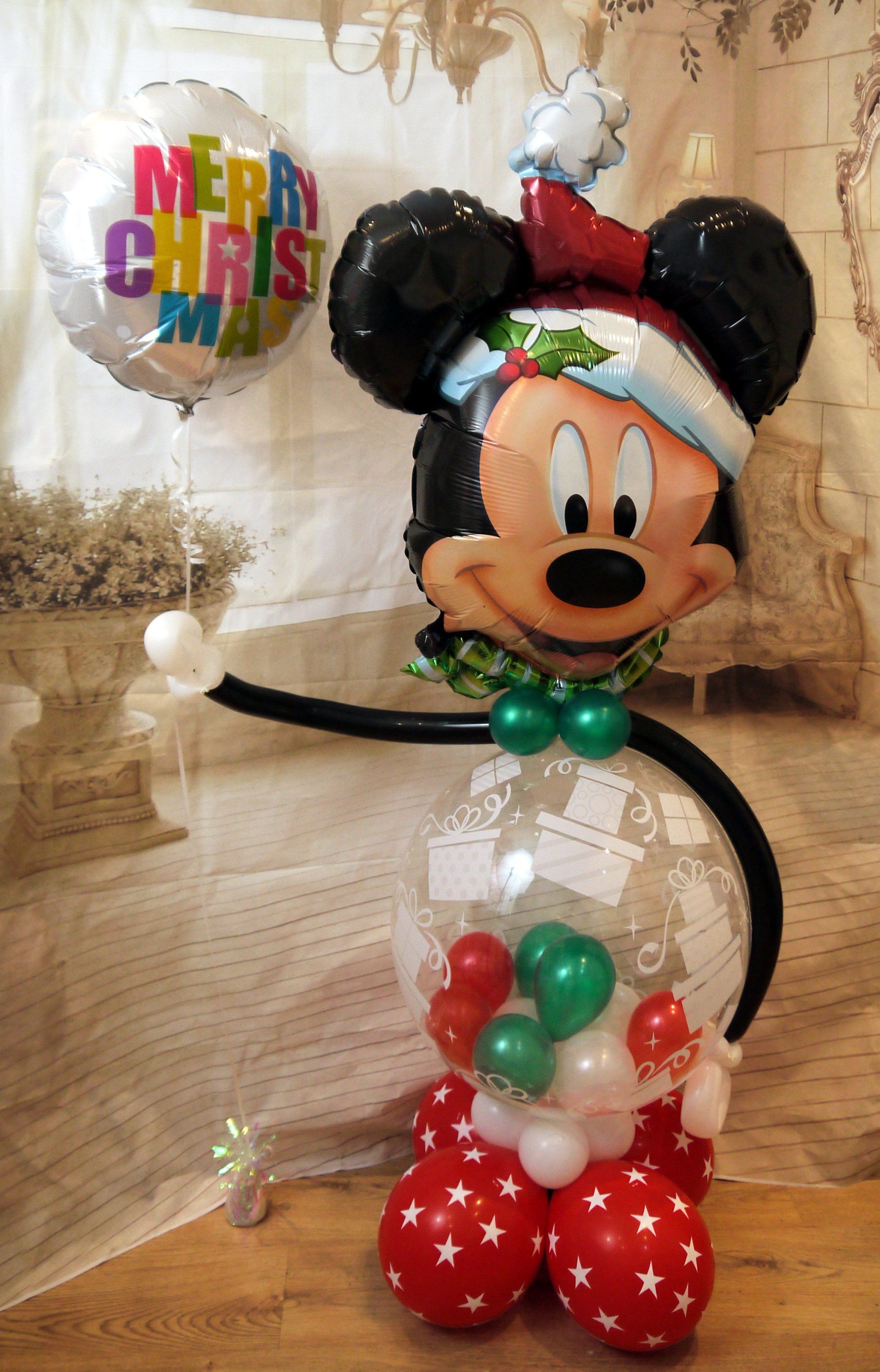 Christmas Mickey Balloon
