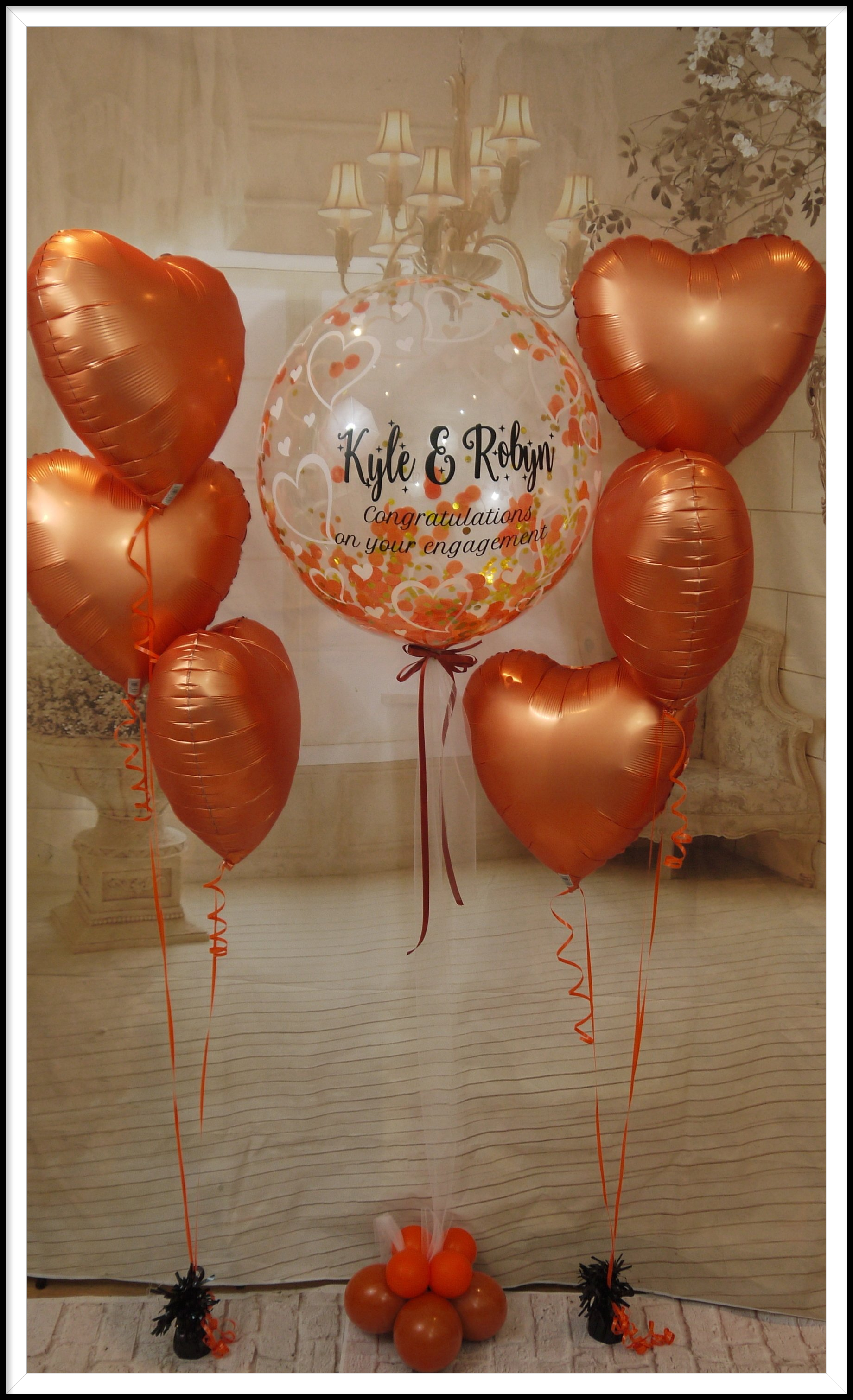 engagements balloons