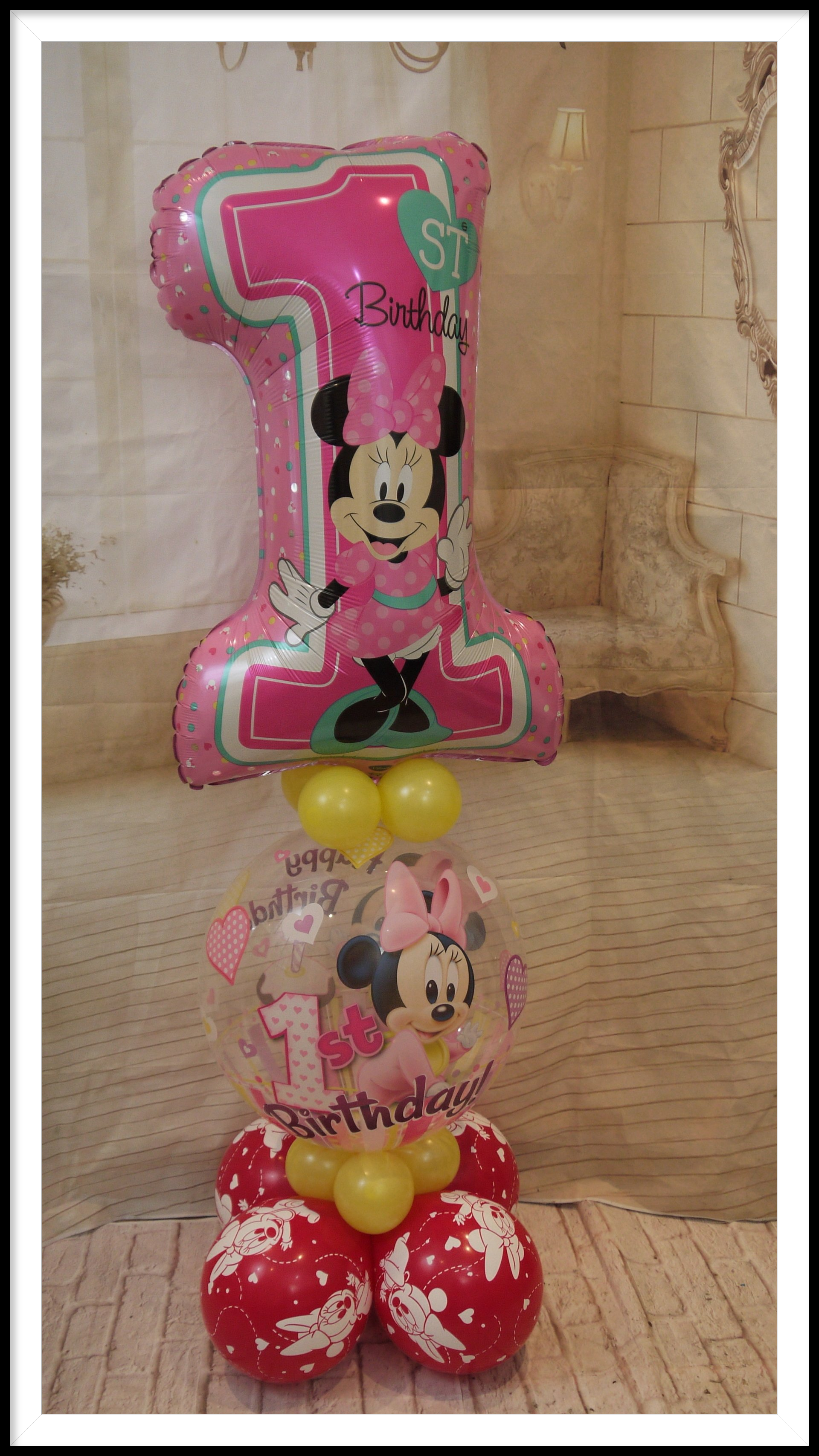 Minnie mouse balloons