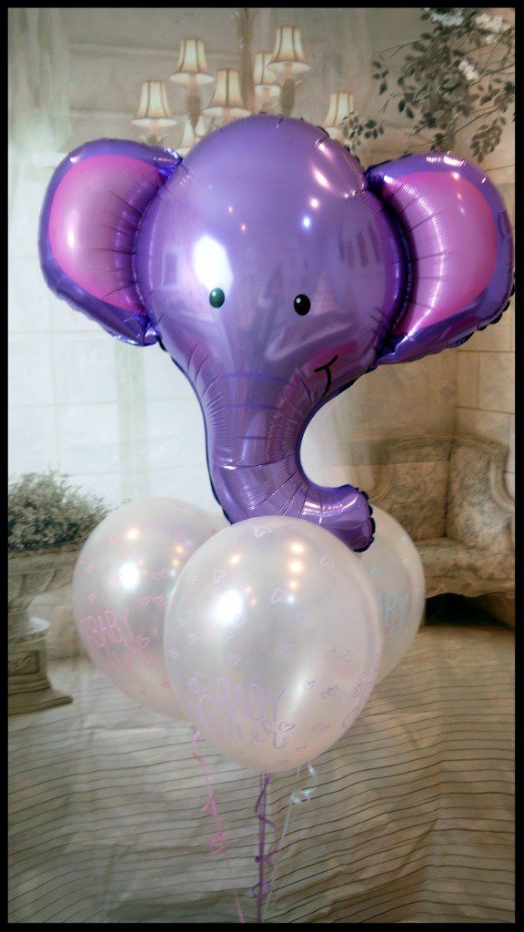 baby elephant balloons