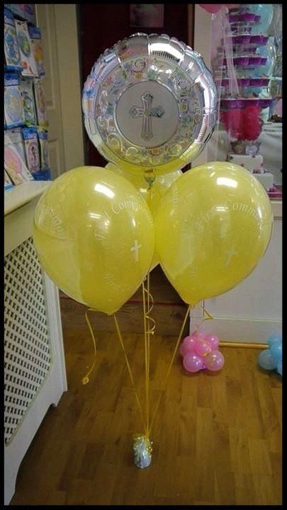 1st communion balloons
