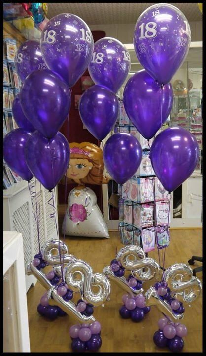 milestone birthday balloons