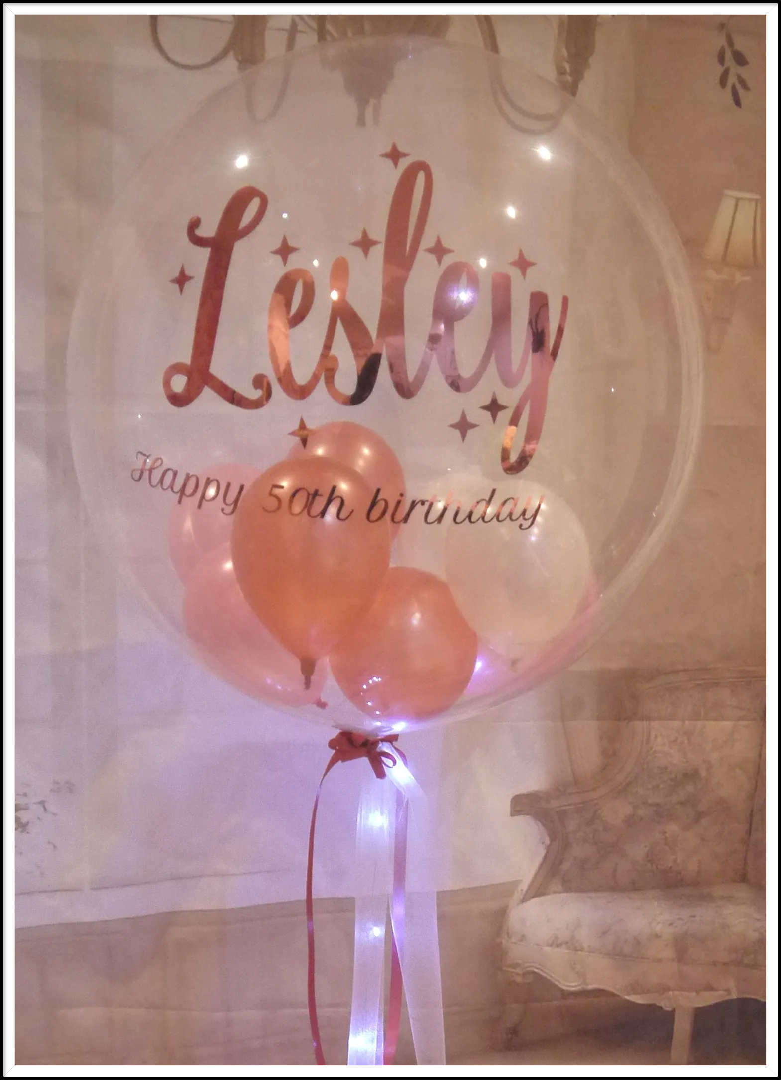 50th Birthday balloon