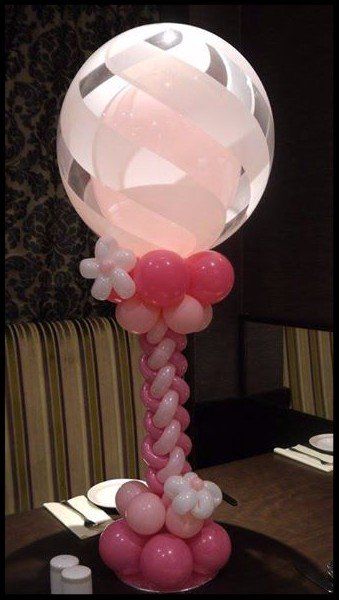 table top balloon twist