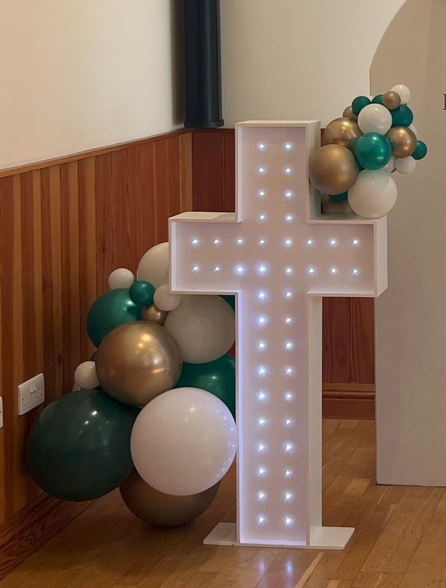 light up cross and sail board