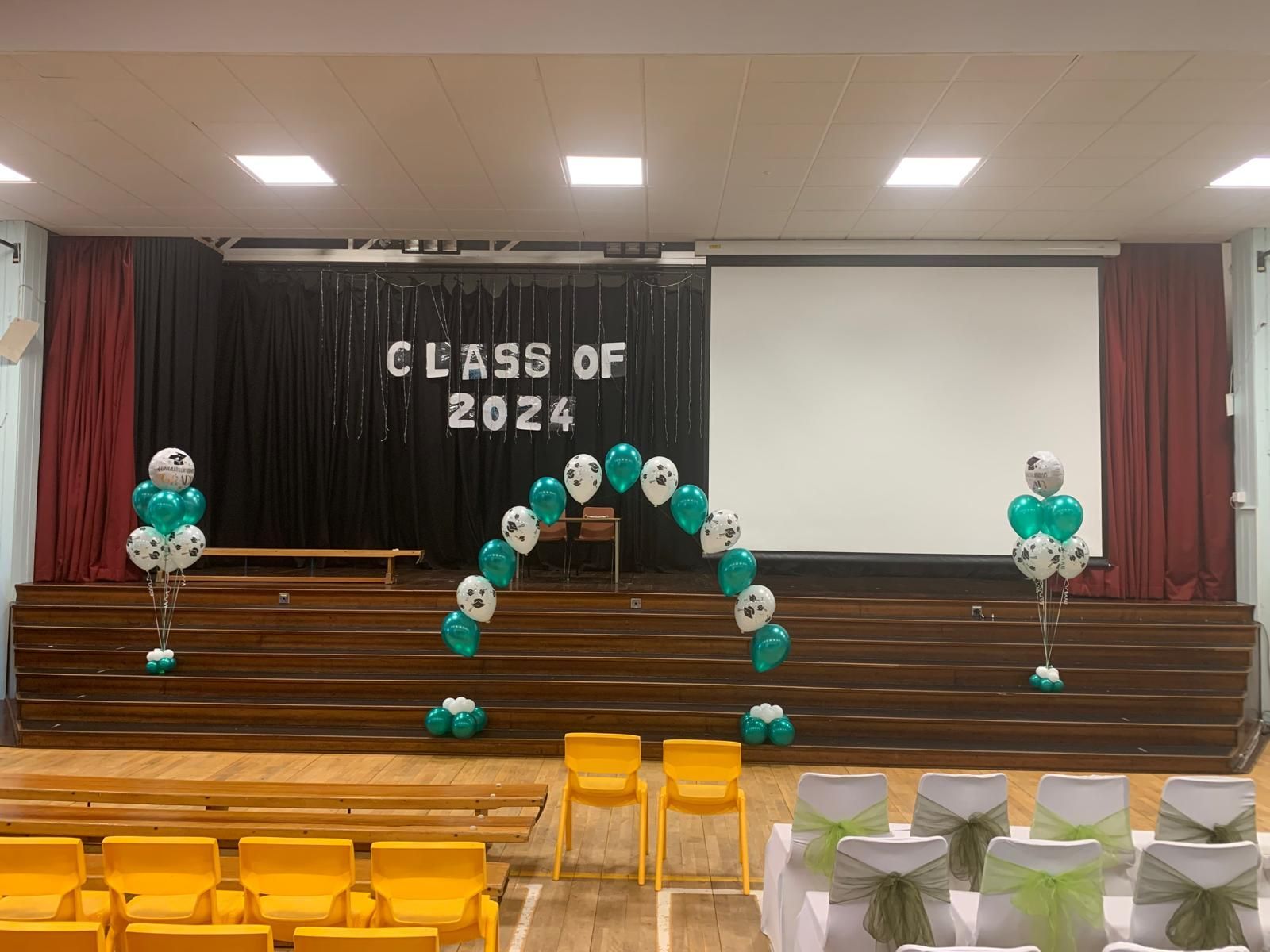 Graduation for Primary pupils at a Motherwell School