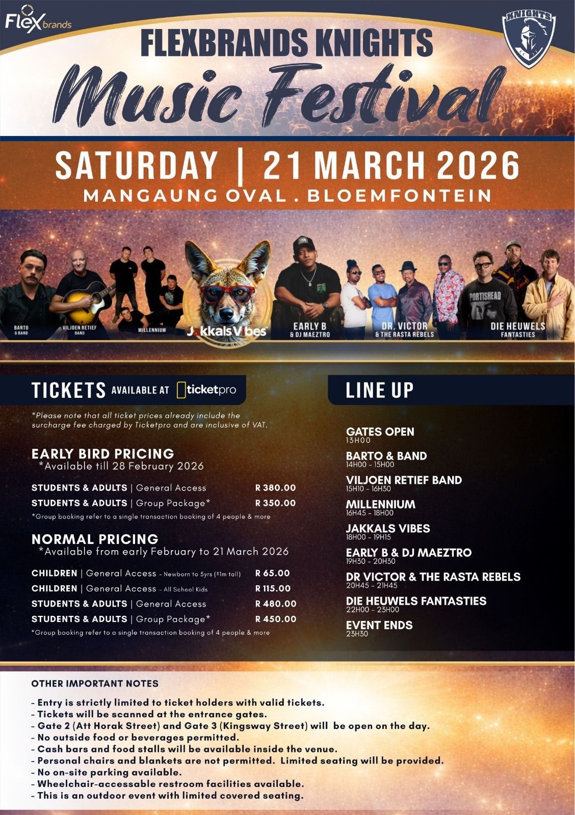 FLEXBRANDS KNIGHTS MUSIC FESTIVAL