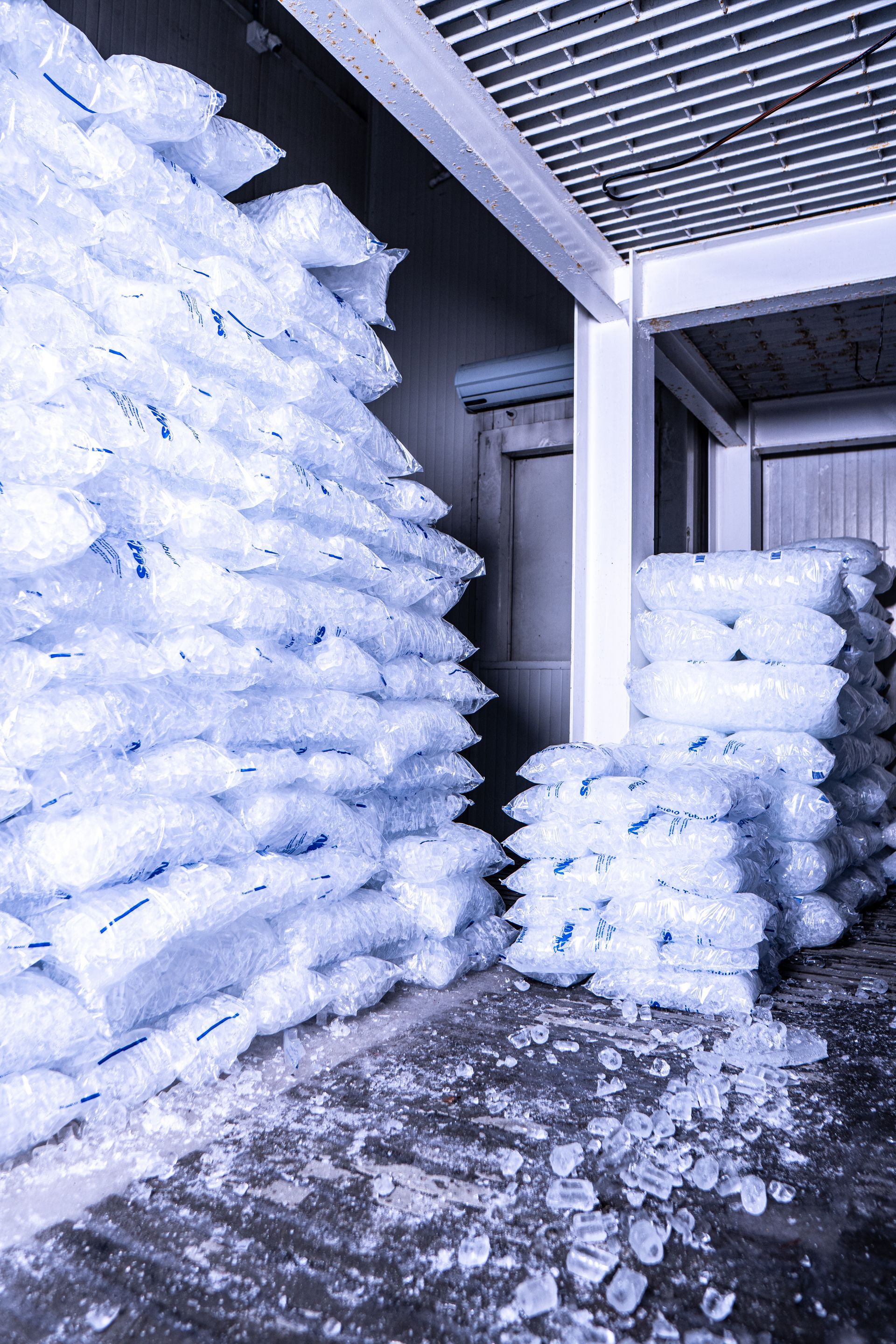 Cuarto frío bolsas de hielo kolbitos tubular
