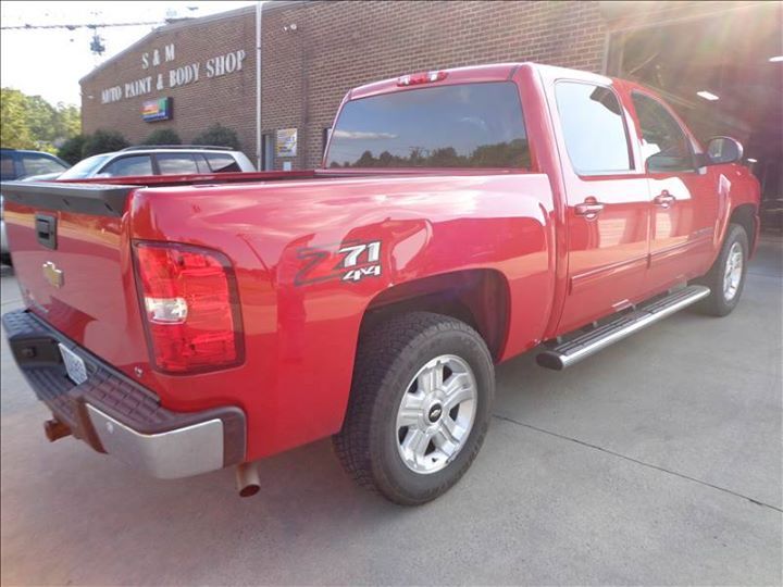 Red 4x4 Vehicle — Pineville, NC — S & M Auto Paint & Body Shop