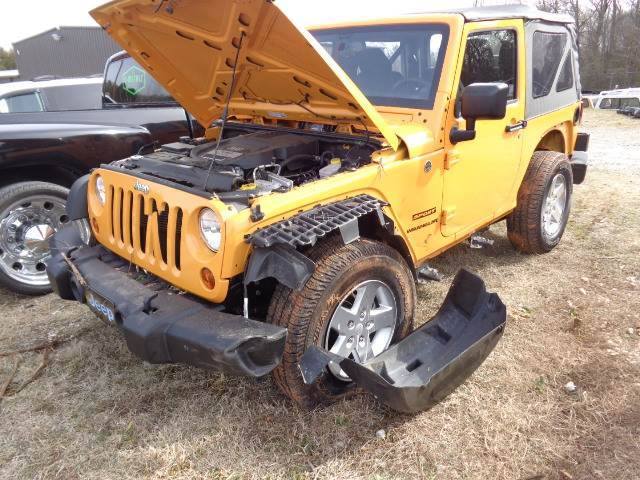 Jeep Before — Pineville, NC — S & M Auto Paint & Body Shop