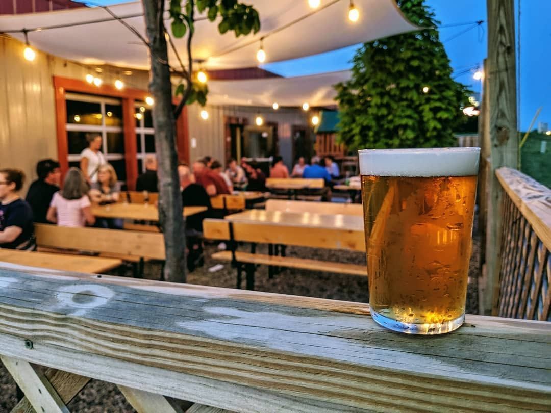 Weekly event night in the taproom