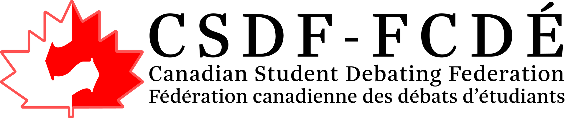 CSDF-FCDE logo