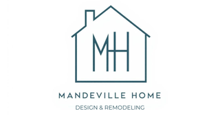 Logo for Mandeville Home, design and remodeling.
