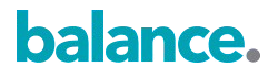 A black and white logo with a heart in a circle.