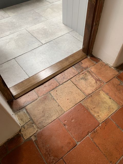 12" x 12" Victorian Suffolk RED Pammet pammets pamments pavers flooring tiles 