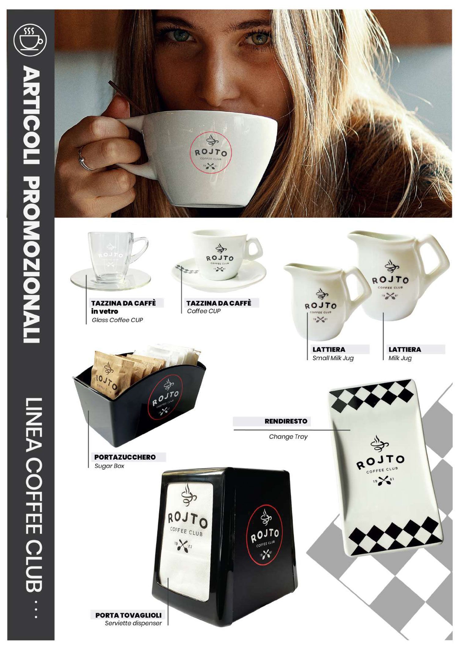 Linea Coffee Club - articoli promozionali