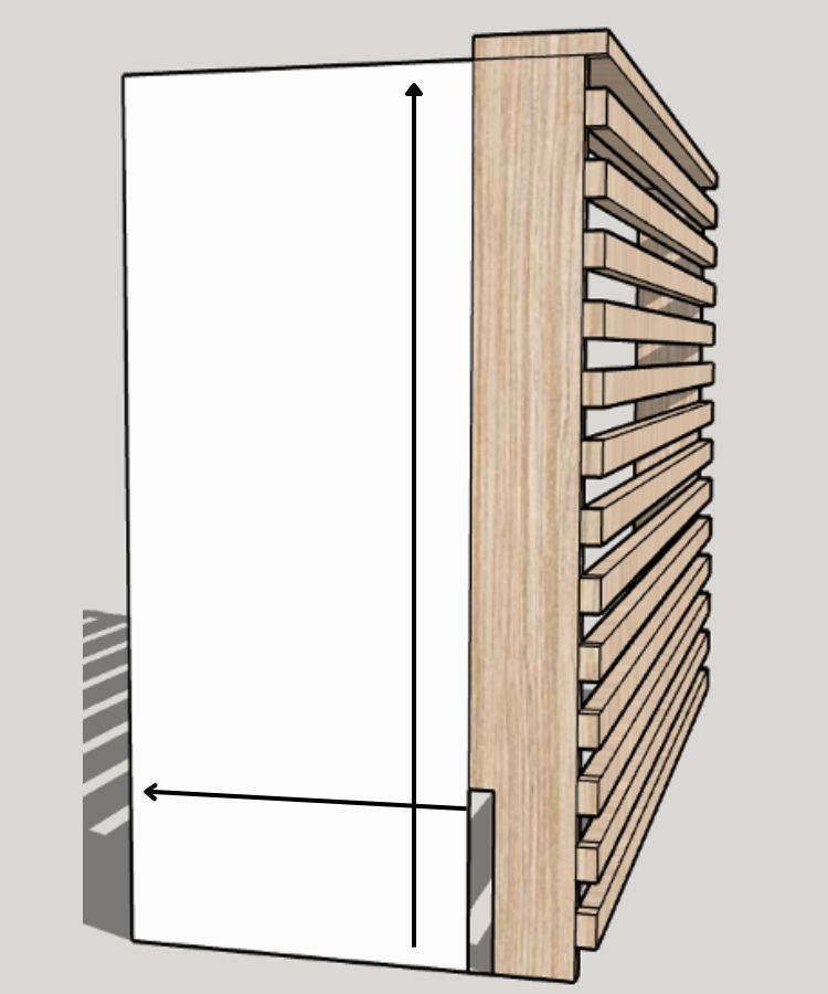 Radiator Cover Bespoke Measurements