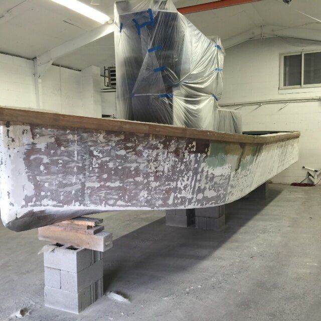 Repainting Marine Boat — Lancaster, PA — Marine Plus LLC