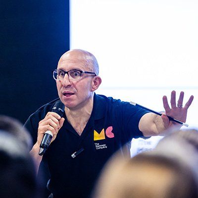 Event photographer Reading man speaker