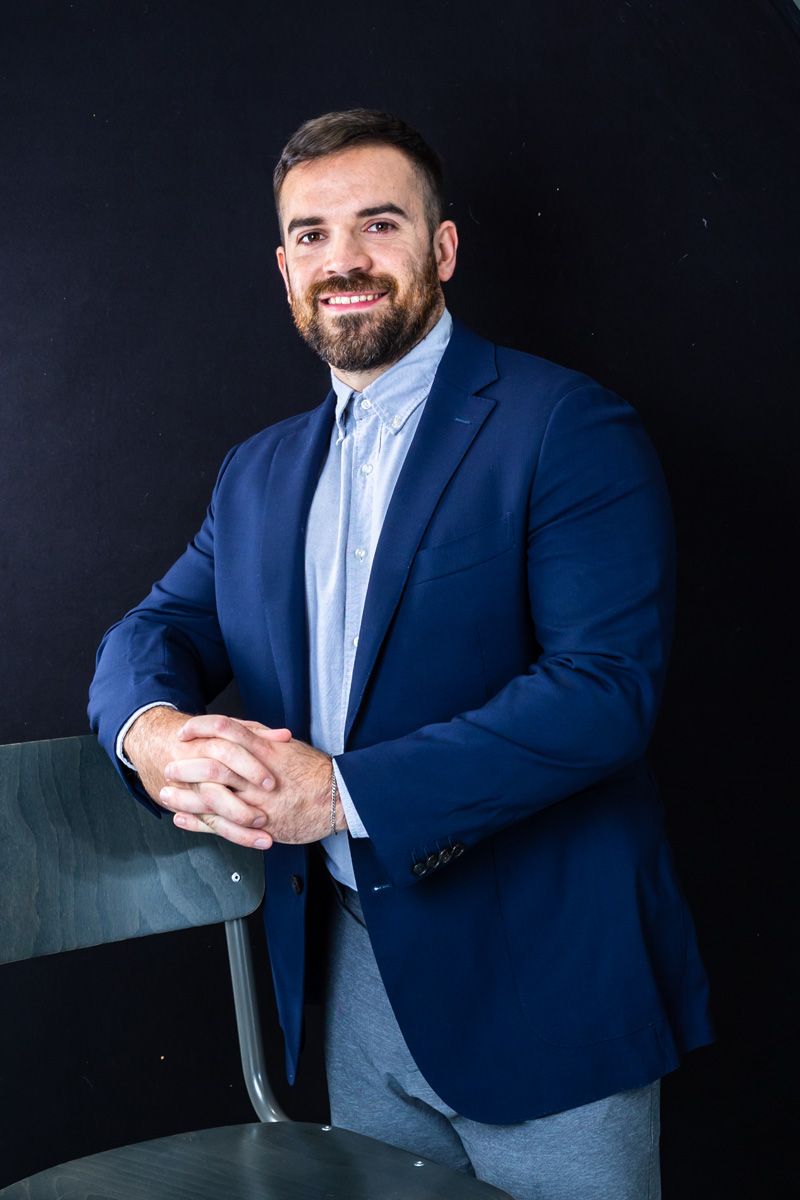 Headshot photographer Berkshire, male studio headshot