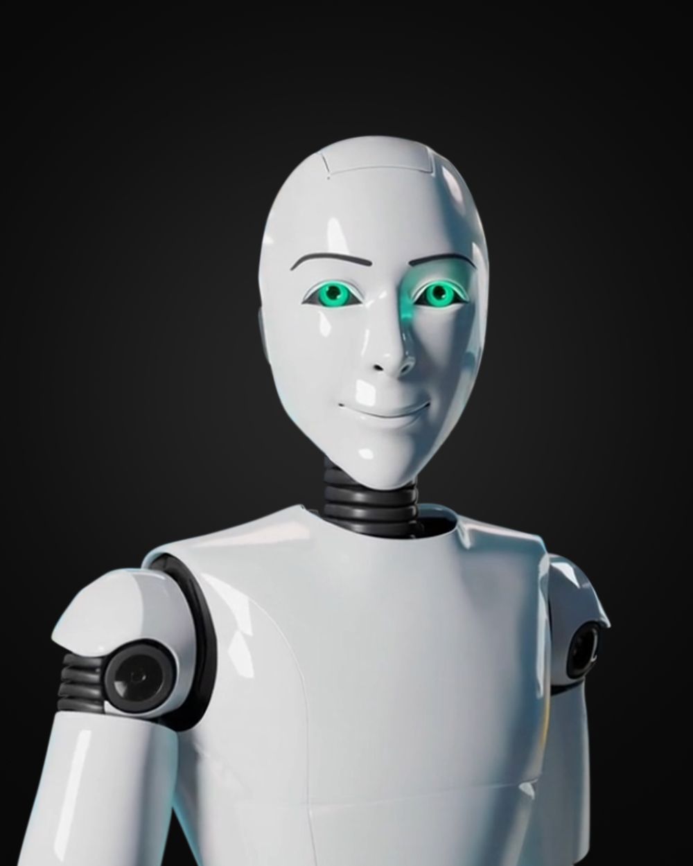 En kvinne med hodetelefoner sitter ved et skrivebord med en bærbar datamaskin.