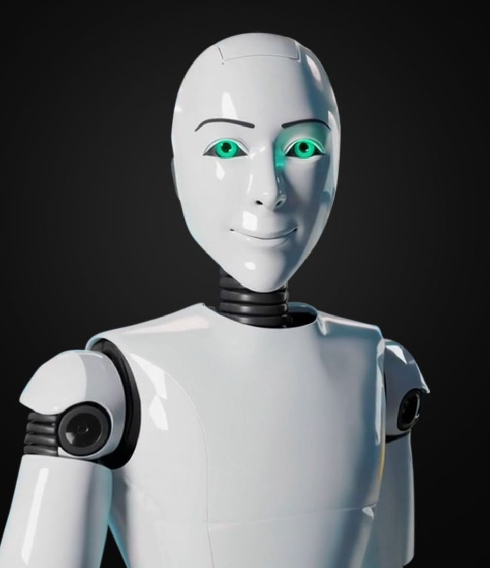 En kvinne med hodetelefoner sitter ved et skrivebord med en bærbar datamaskin.