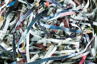 On-site Document Shredding — Destroyed Storage Drive in Goffstown, NH