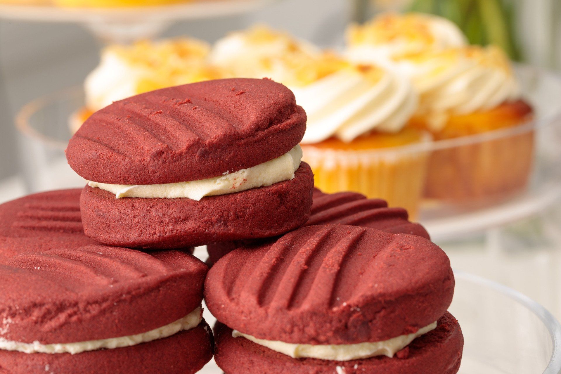red velvet biscuits