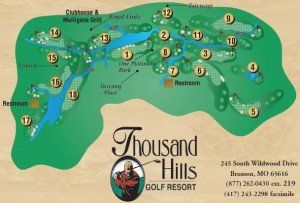 golf map