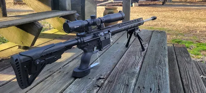 A photo of black gun