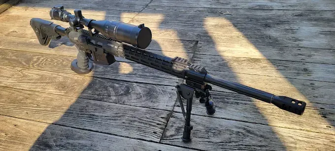 A photo of black gun