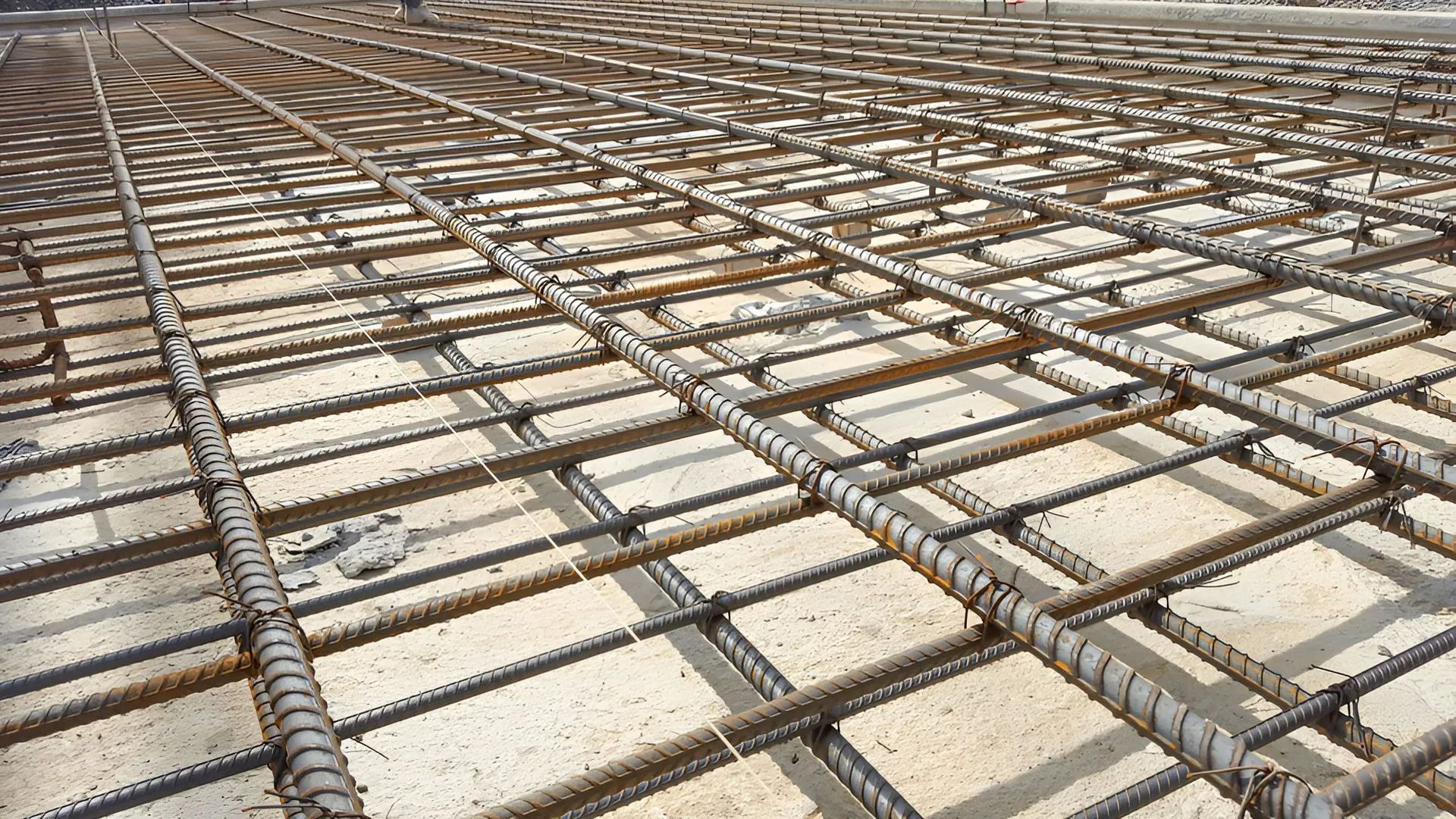 Reinforced Concrete Slab With Steel Rebar Grid — Northern Rivers Concrete Construction in Pimlico, NSW