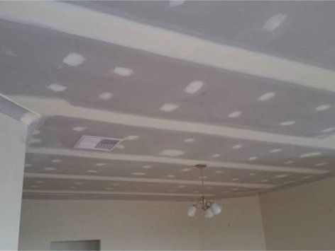 Ceiling repairs and replacement