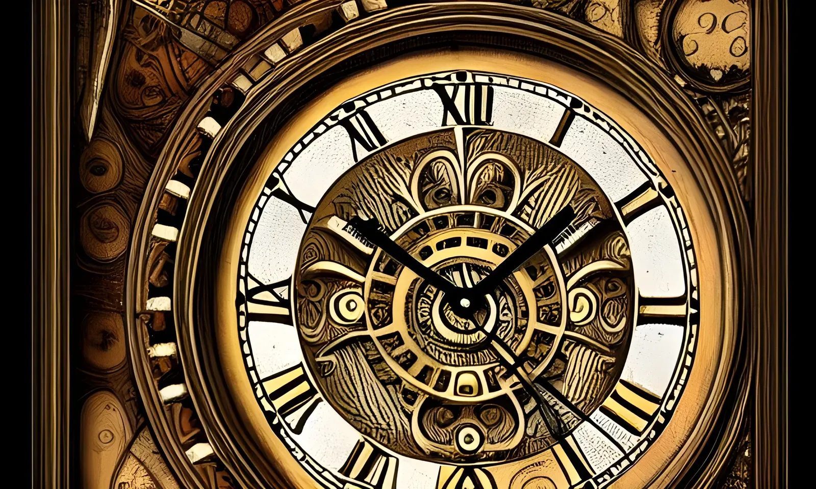 a clock face
