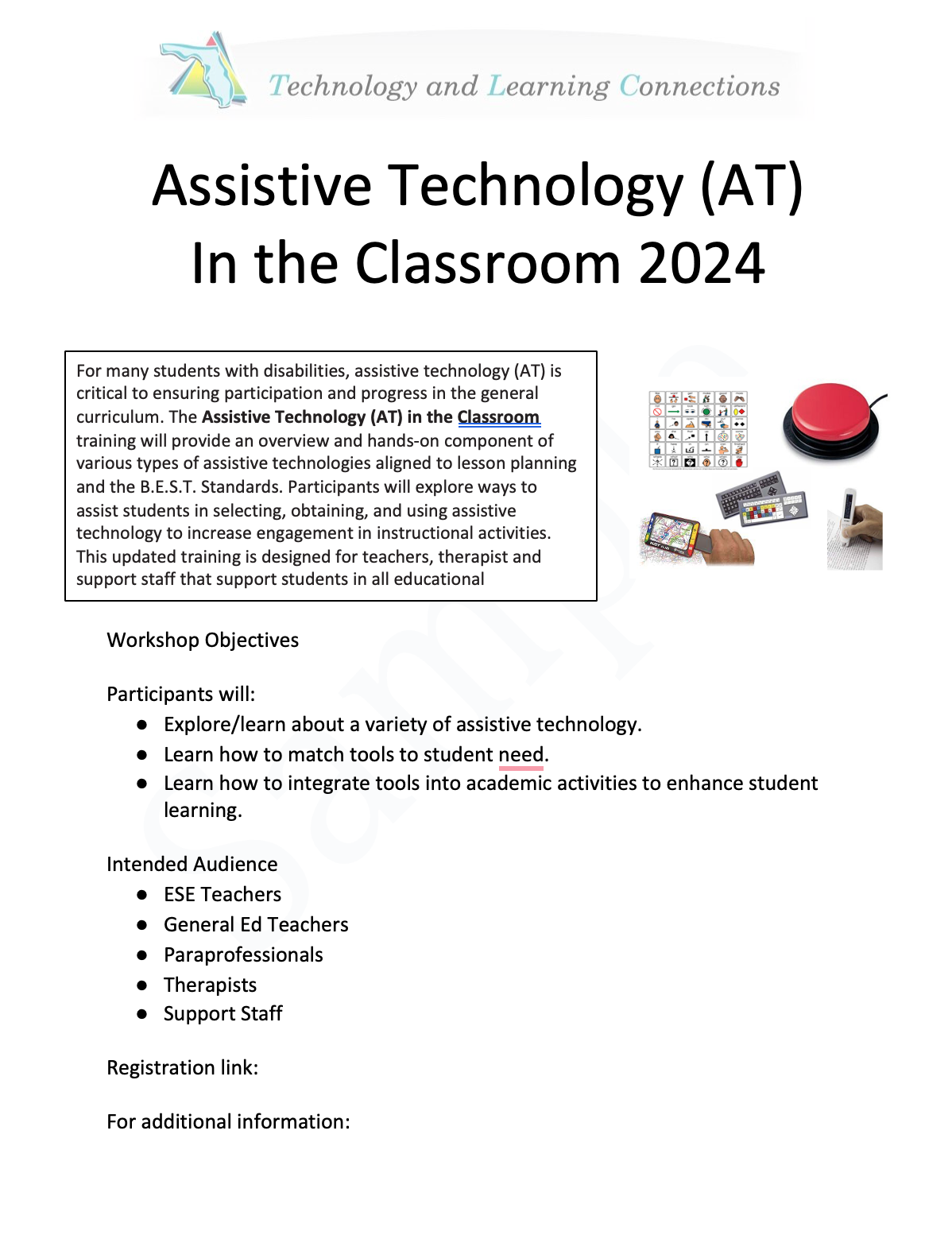 Assistive Technology in the Classroom.
