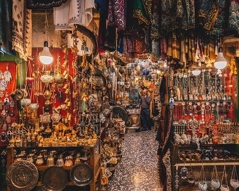 middle eastern bazaar