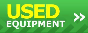 Green button with yellow USED text and white EQUIPMENT text, with white arrows pointing right.