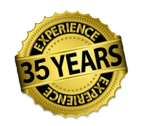 35 YEARS logo