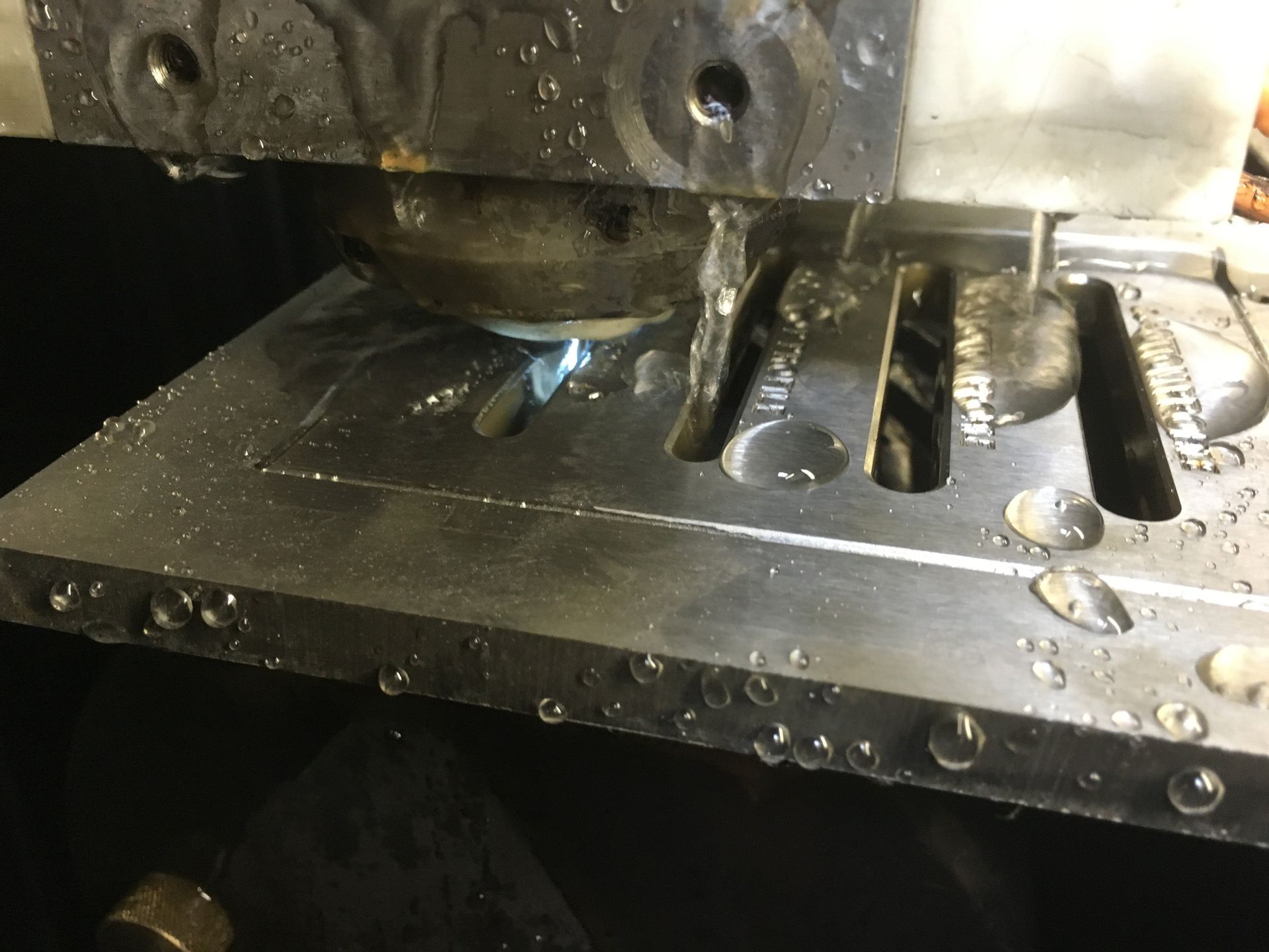 Wire EDM cutting