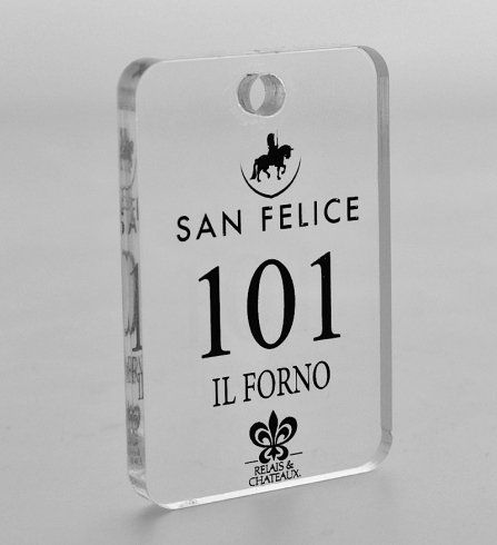 Portachiavi BORGO SAN FELICE - Incisoria Plasko Rimini