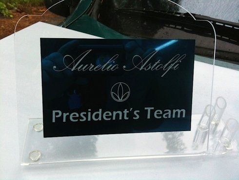 Targa in vetro - Incisoria Plasko Rimini