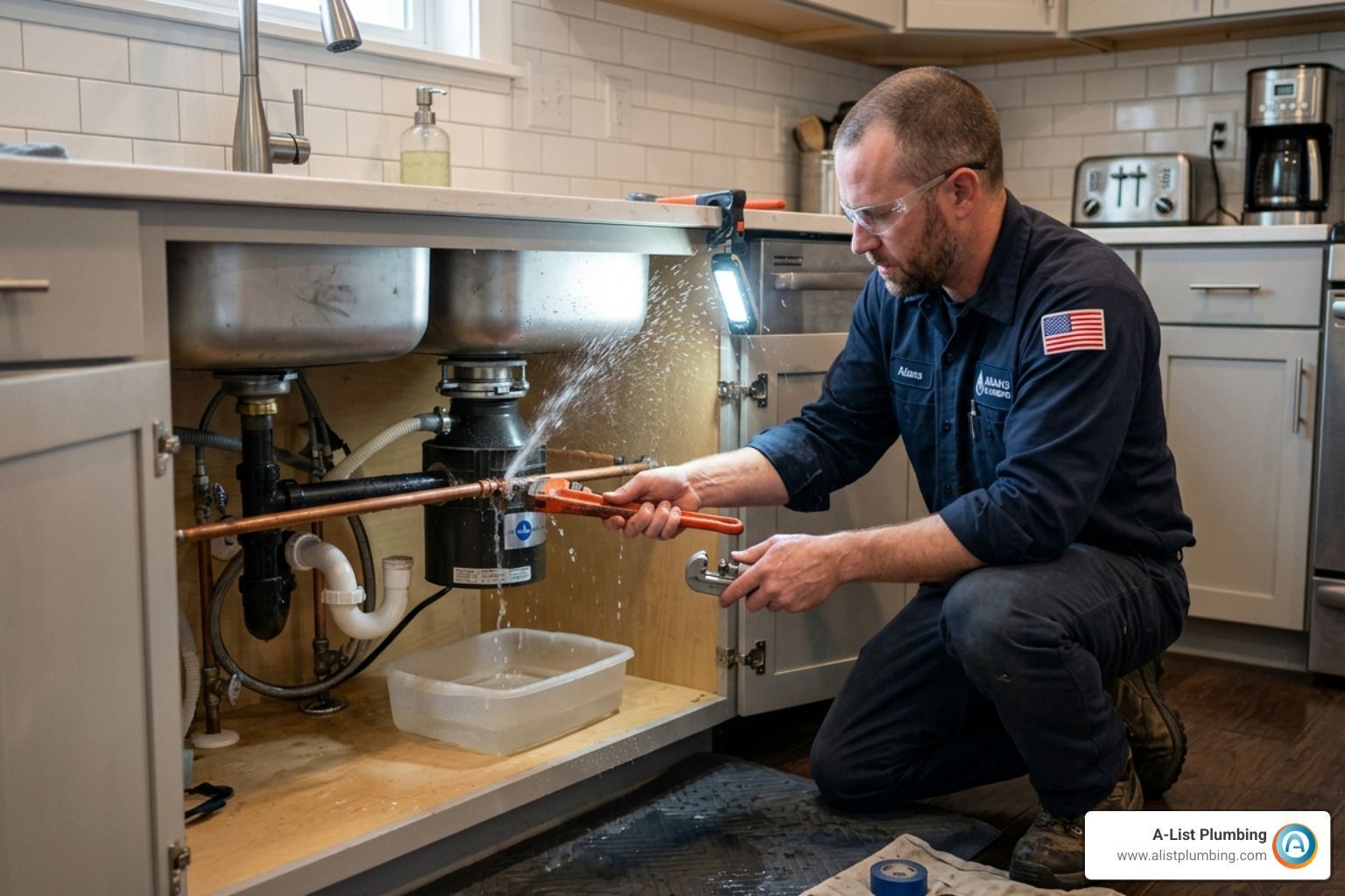 plumber water leak repair