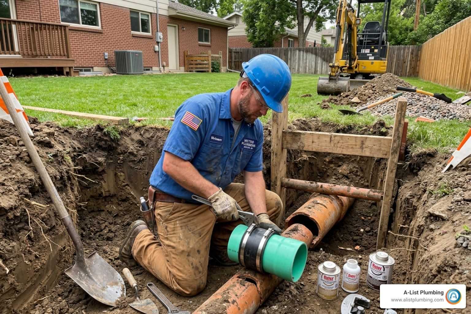 sewer line repair cost
