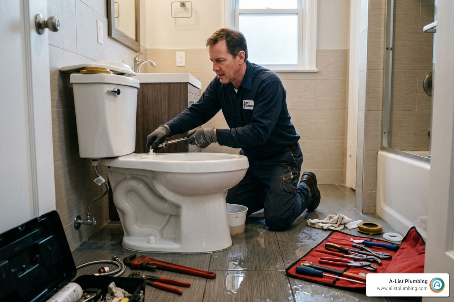 emergency plumber toilet
