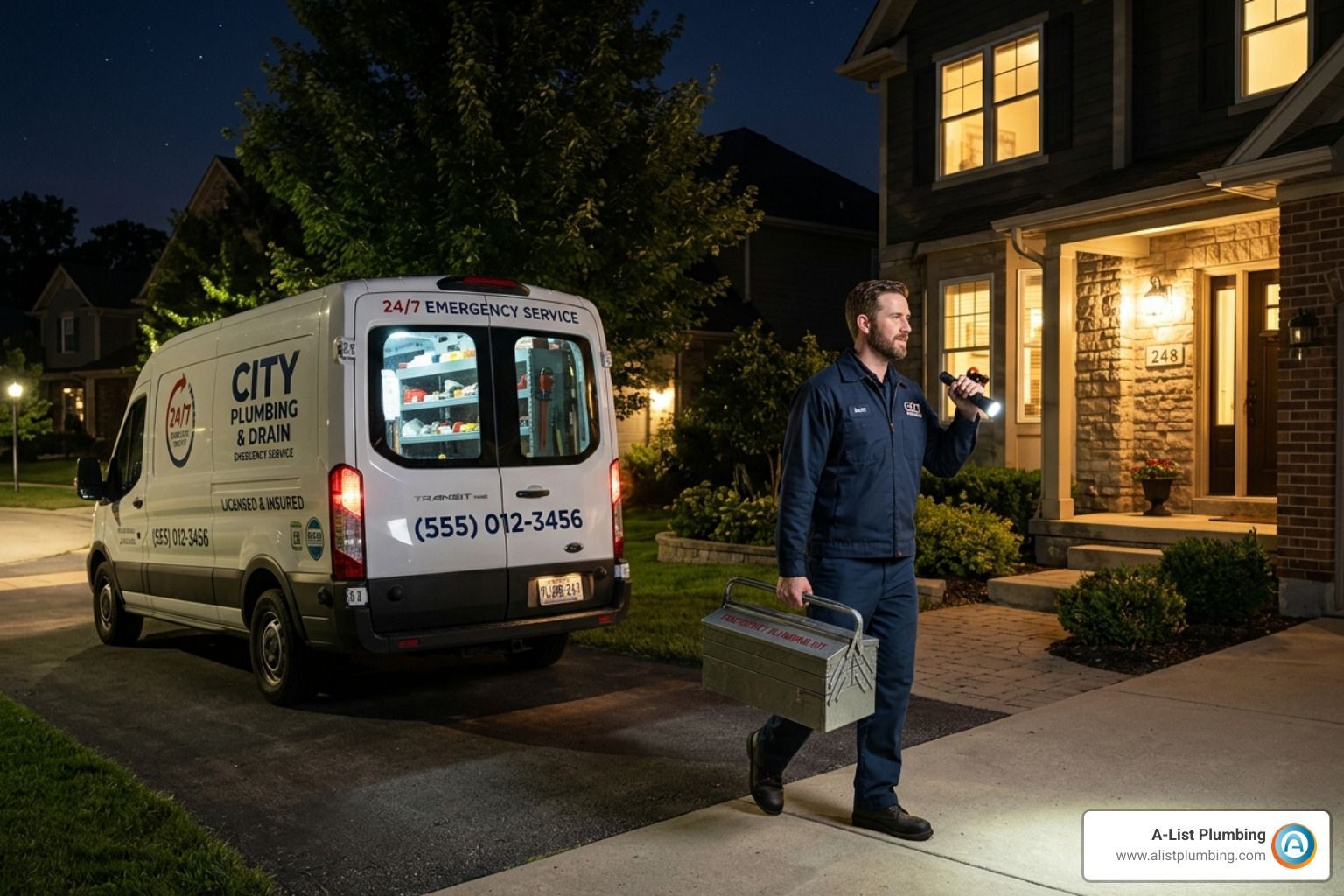 24 hour plumber near me