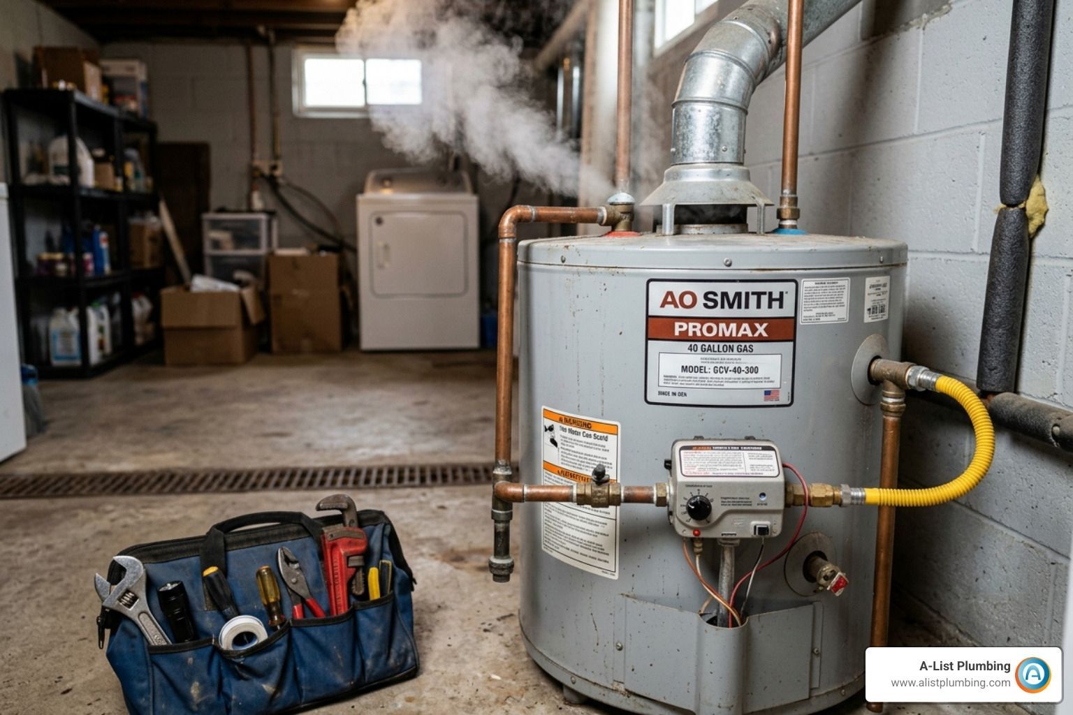 water heater noise repair